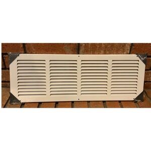 HANDUA White Steel Return Air Grille 20"x 6"